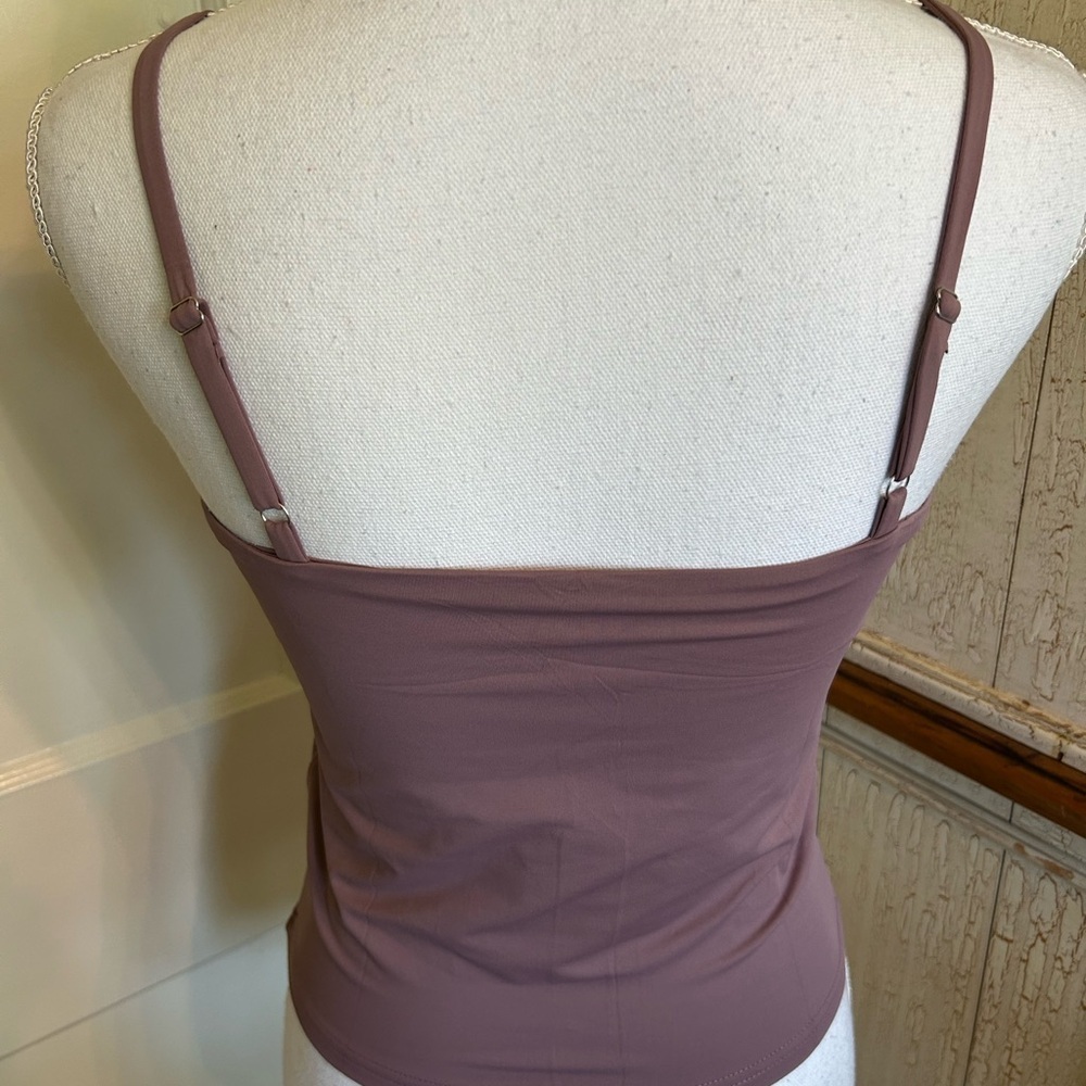 PinkM Style Women's Mauve Camisole - Picture 4 of 11